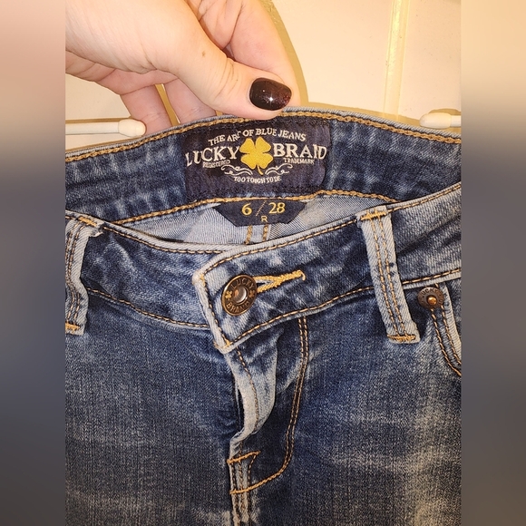 Lucky brand Lolita Skinny Jeans Size 6 reg - Picture 2 of 5